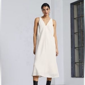 Everlane City Stripe Midi Dress Size 0 NWT